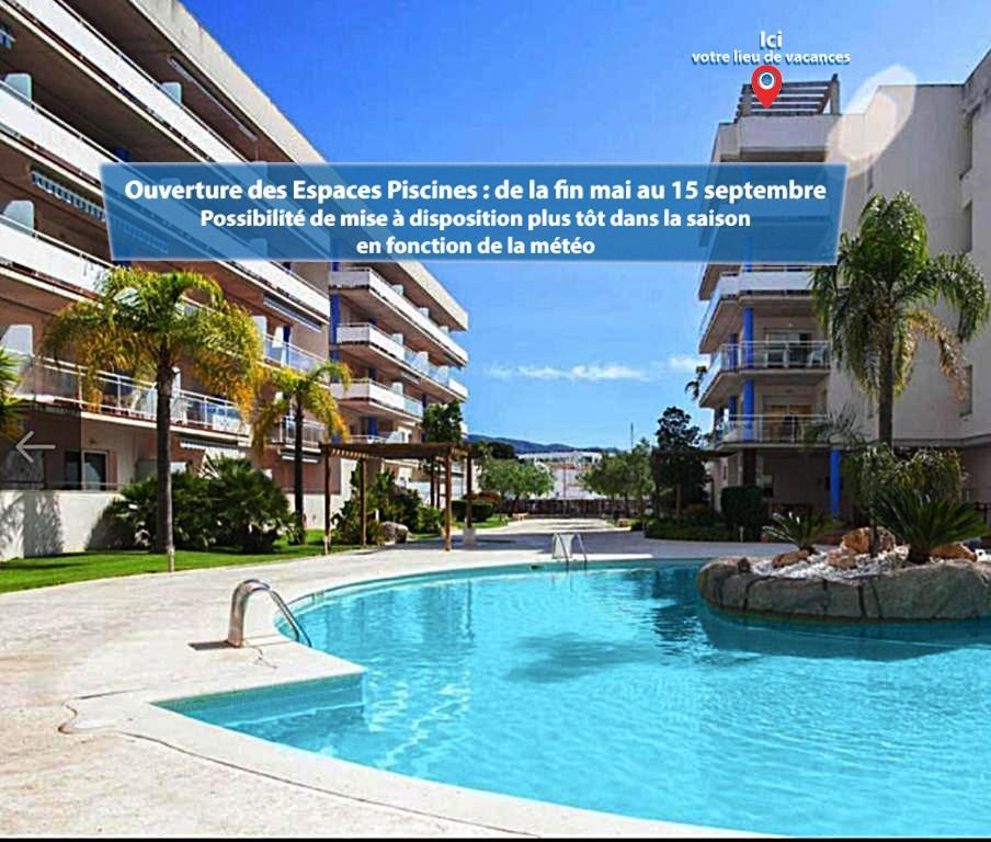 Superbe Appartement Avec Solarium Et Piscine Communautaire 罗萨斯 外观 照片